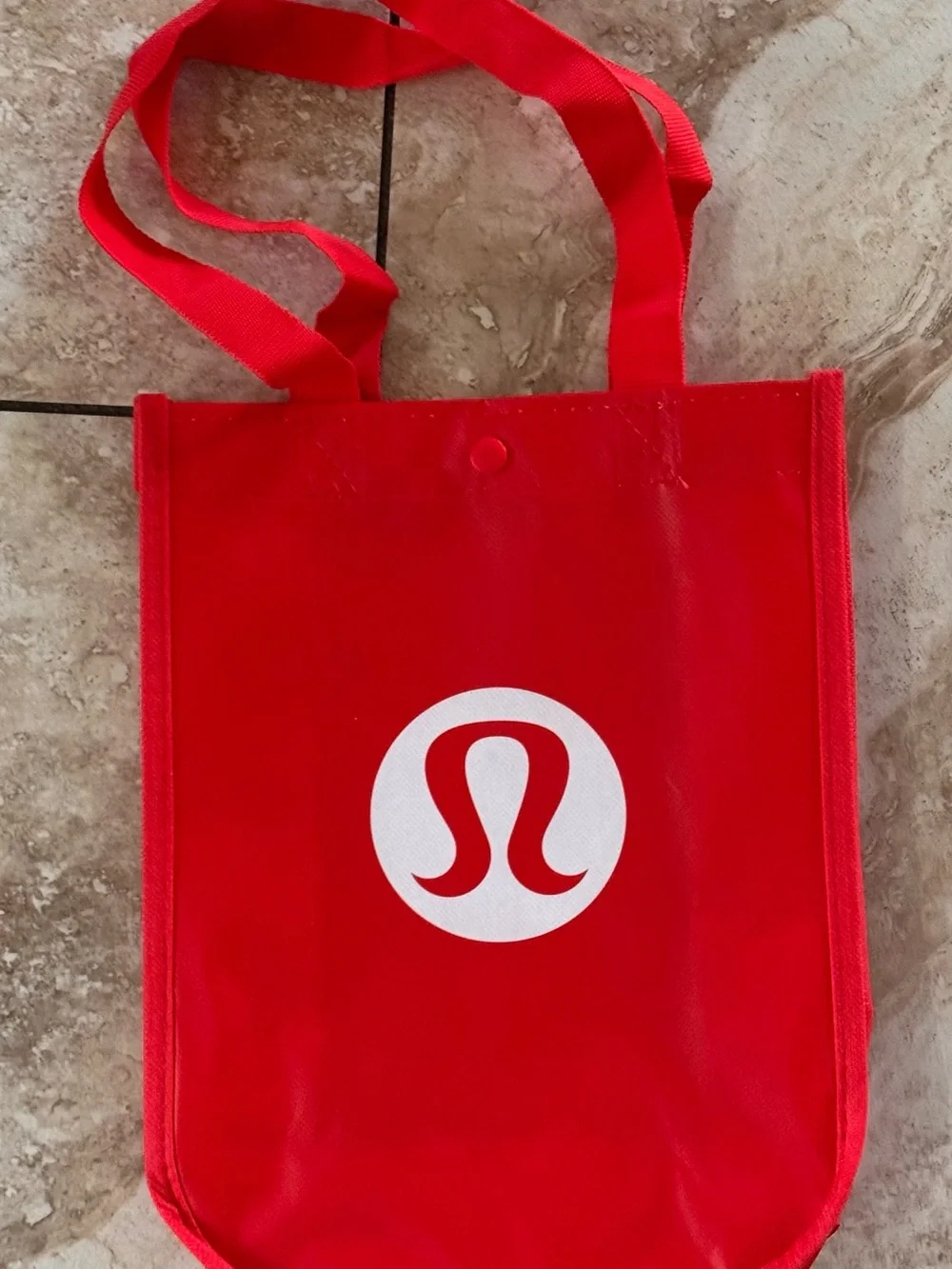 lululemon athletica Red Mini Tote Bag